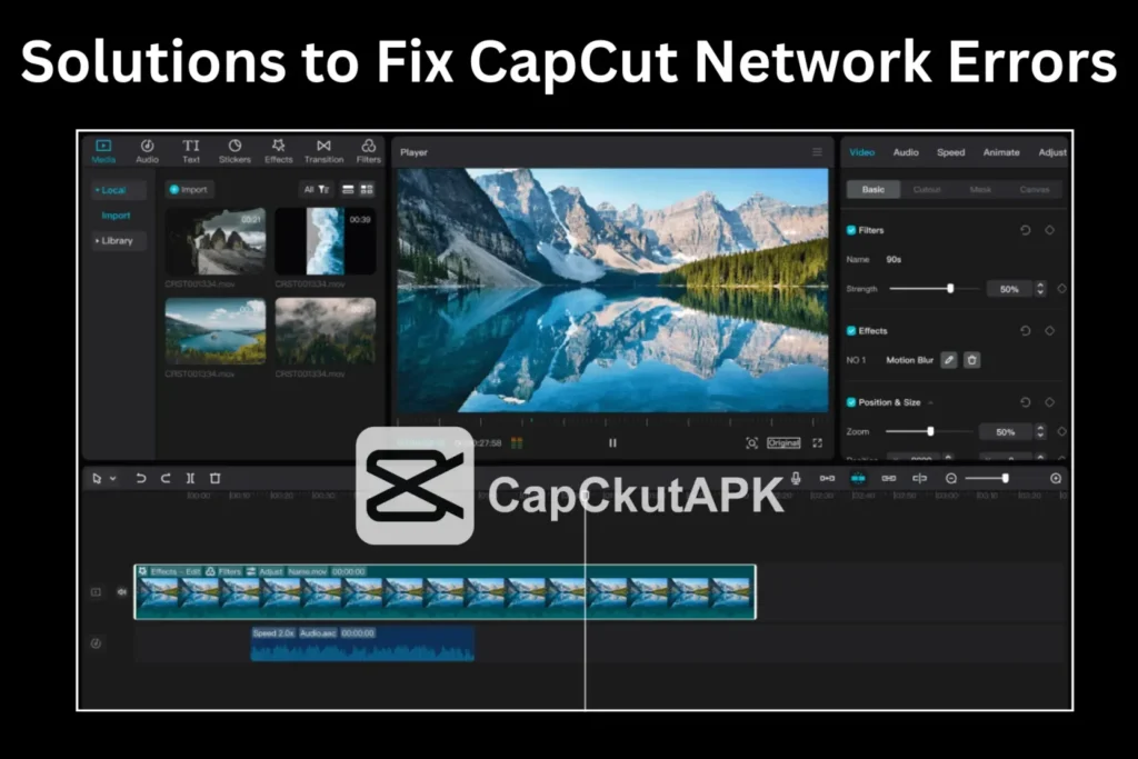 Solutions to Fix CapCut Network Errors 1536x1024 1