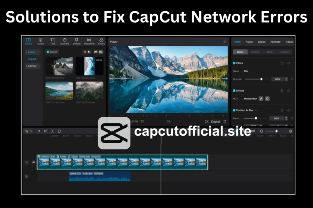 How to Fix CapCut Network Errors in 2025 2 Solutions to Fix CapCut Network Errors 1536x1024 1 copy