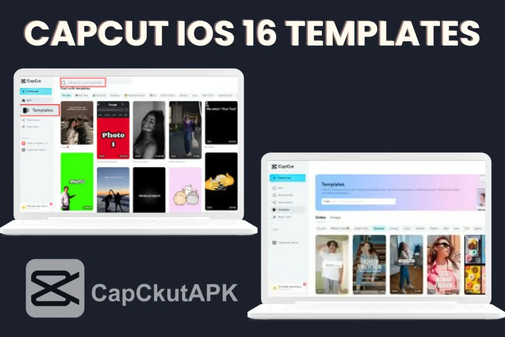 CapCut iOS 16 Templates