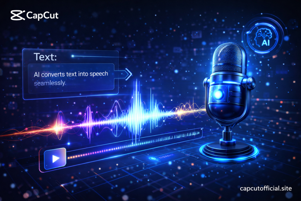 AI driven text to speech in action