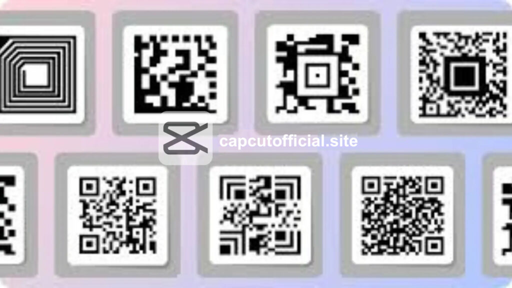 Formats of QR Codes in CapCut MOD APK copy