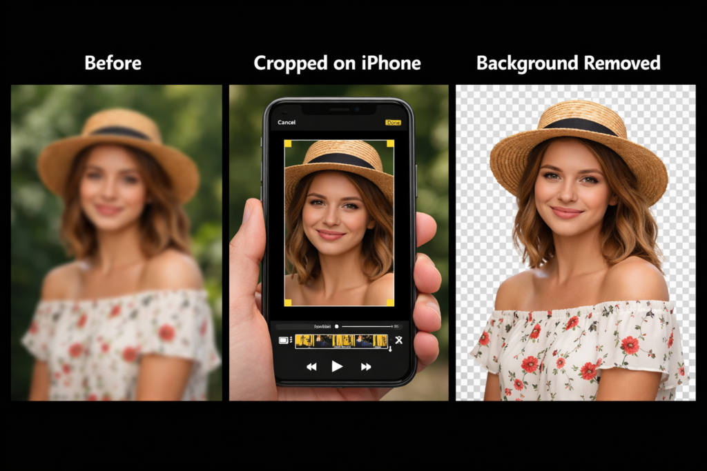 Video editing process stages