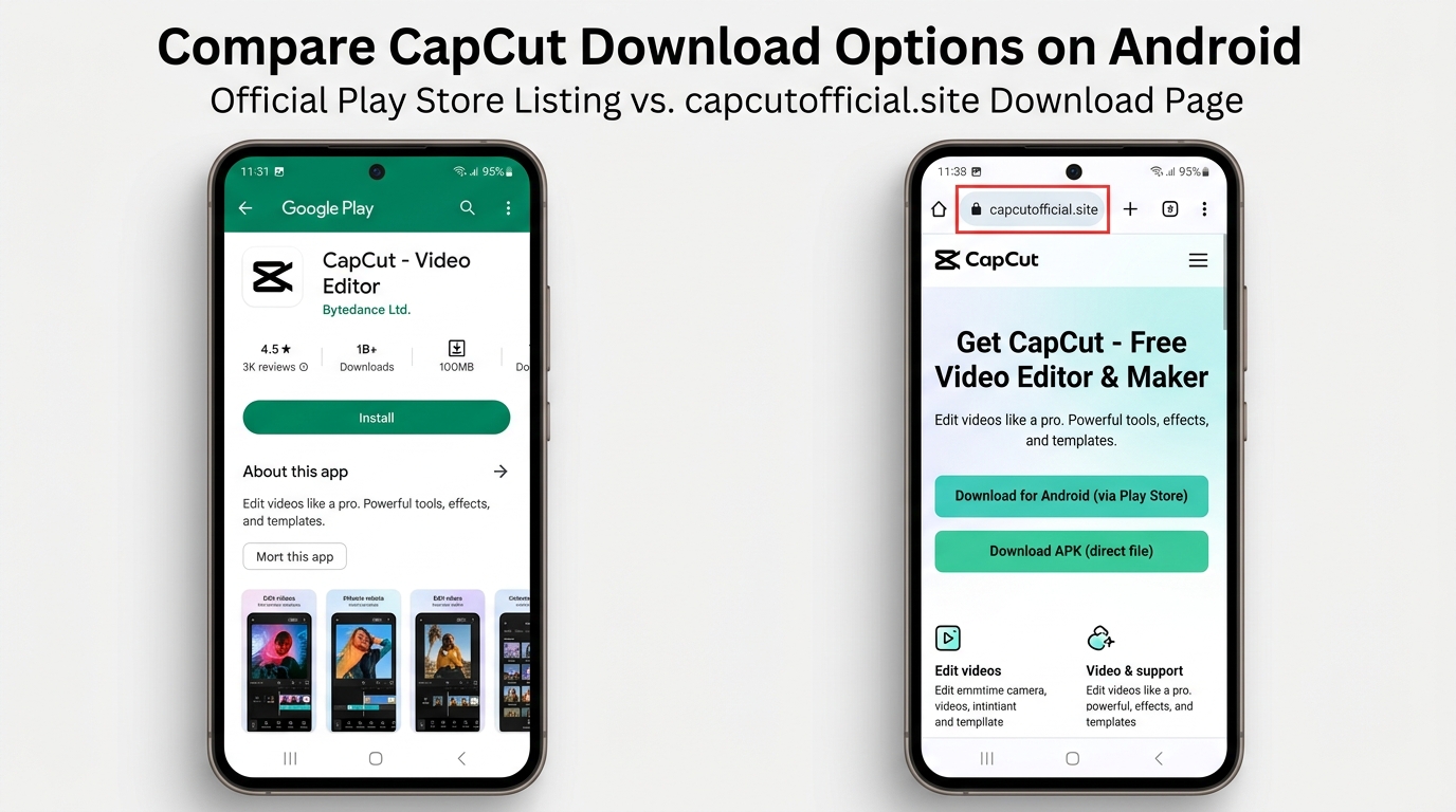 CapCut listing download page 202605102330