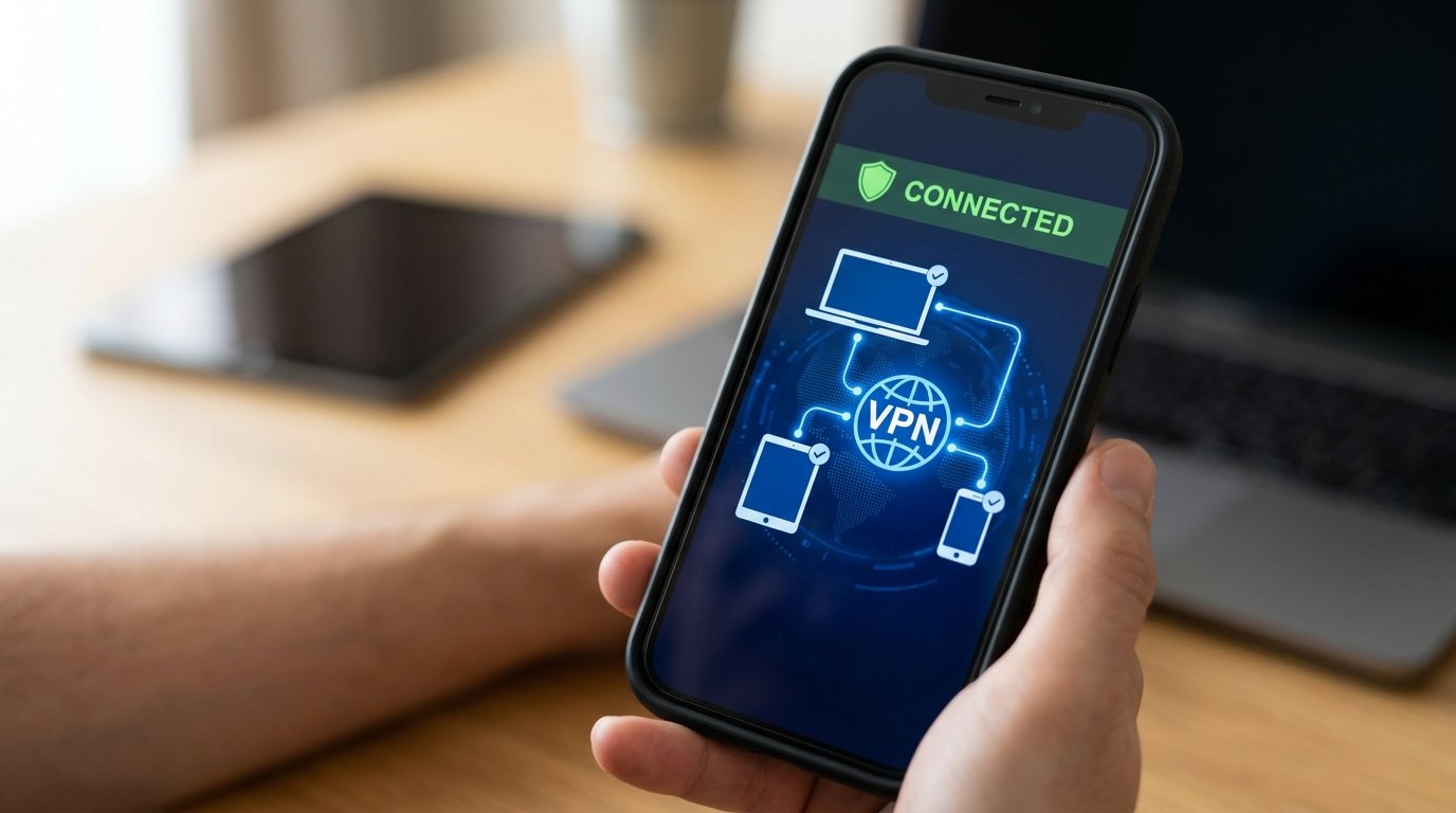 VPN connected on phone 202605191625
