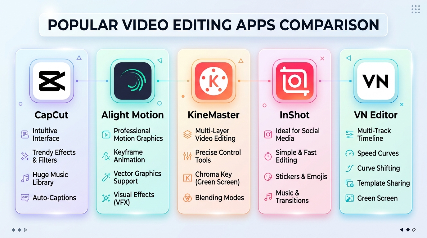 Video editing apps comparison 202605102341